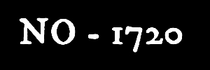 Noblesse Oblige - 1720